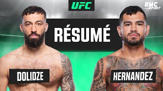 Résumé Ufc Dolidze Vs Hernandez, Qui A Frappé Un Grand Coup Chez Les -84Kg ?