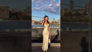 Beautiful Model With Stunning Dress For This Weekend