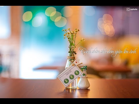 Hướng dẫn cách chèn chữ lên ảnh đơn giản bằng phần mềm Photoshop