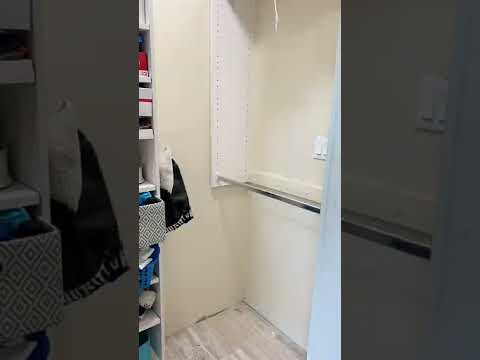 Part 1 Victorias closet makeover using East Coast DIY storage solutions DIY closet system! desain interior