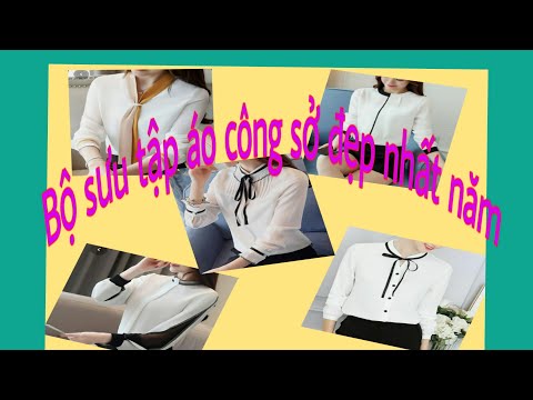 Thời trang bộ sưu tầm áo trắng công sở đẹp nhất .|Color Fashion