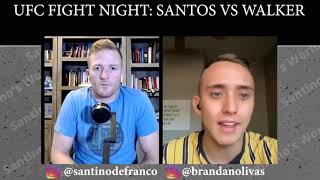 UFC FIGHT NIGHT: JOHNNY WALKER VS THIAGO SANTOS | Fight Breakdowns | MMA Betting odds | Bet picks