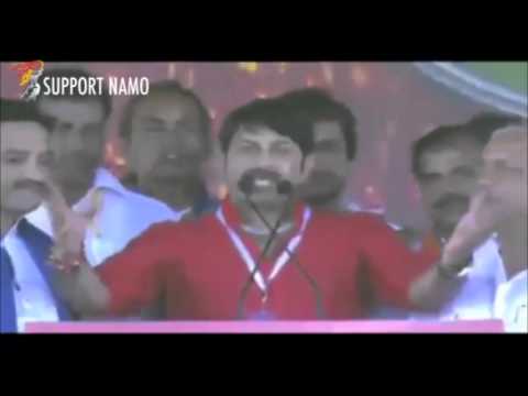 Manoj Tiwari Sings Bhojpuri Song for Narendra Modi !