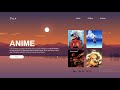 How To Make A Website Header Using HTML And CSS Step By Step  - Web Design In HTML & CSS  #anime
