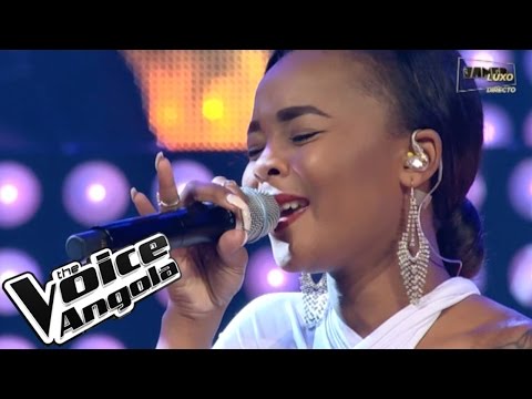 Preciosa Widney brilha com “Avé Maria” / The Voice Angola 2015 / Show ao Vivo 3