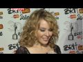 Kylie Minogue at the Brit Awards 2010 (Interview)