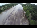 Flash Flood turns Lake Austin into Mud
