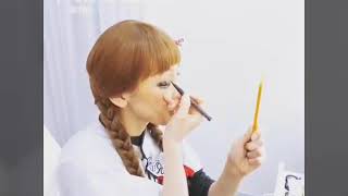 Taeyeon as Annabelle BTS