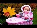 Bebek bakma videosu. Baby Anabelle ile dışarda gezelim! Eğlenceli video