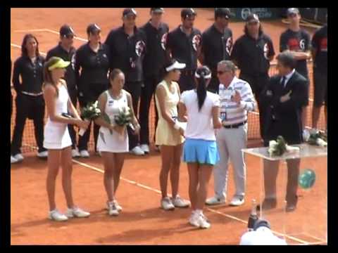 Rome 決勝戦（ファイナル）　 doubles ceremony