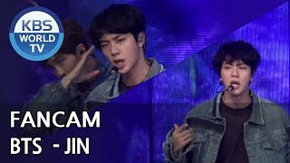 Focused Btss Jin - Fake Love Music Bank 2018.06.08