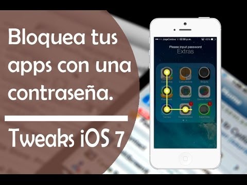 Protege cualquier app con contraseña | Tweaks para iOS 7 | LockYour App