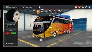 Cara Mengganti Livery Bussid V3.7Upgrade Rosalia Indah Ke Sempati Star
