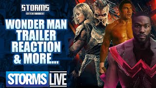 Wonder Man Trailer, Predator Badlands P-13 & More... - Storms Live