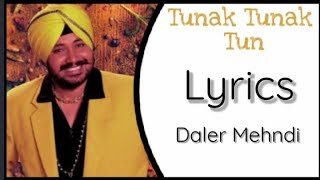 Tunak Tunak Tun Lyrics Daler Mehndi Punjabi Song Lyrics Spot