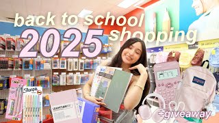 Back To School Supplies Shopping No Budget 2025 Giveaway
