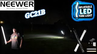 Neewer Gc21B Inflatable Tube Light Outdoor Review 320 Leds High Cri 95