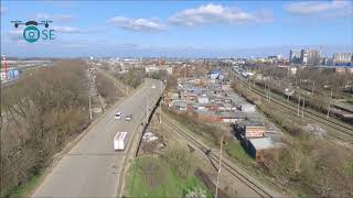 Видео Путепровод через Ж/Д по ул.Тихорецкая в г.Краснодар от Семён Ерошенко, Тихорецкая улица, Краснодар, Россия