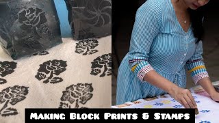 make fine block prints at home fast and easy