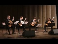Guitar quartet - Tatarkin, Nomerovsky, Murin, Illarionov - Carmen Suite (4 parts)