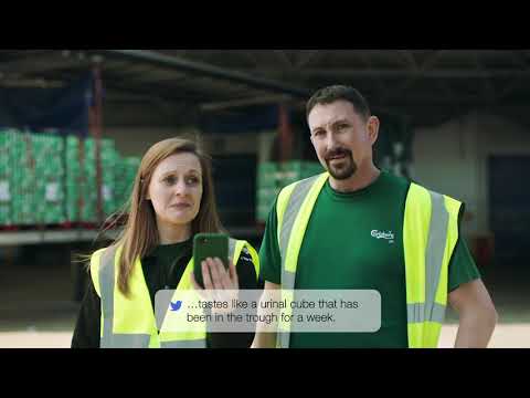 Carlsberg UK Mean Tweets #2 Advertising Campaign | Advertising Agency London Fold7