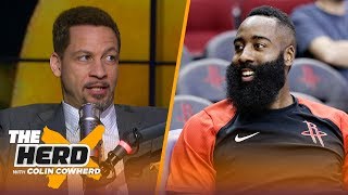 Chris Broussard talks James Harden's MVP pace, the Lakers & Jimmy Butler's attitude | NBA | THE HERD