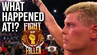 WHAT HAPPENED AT: AEW Fight For The Fallen
