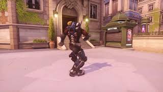Baptiste Dance Emote In-Game With All Skins Ps4