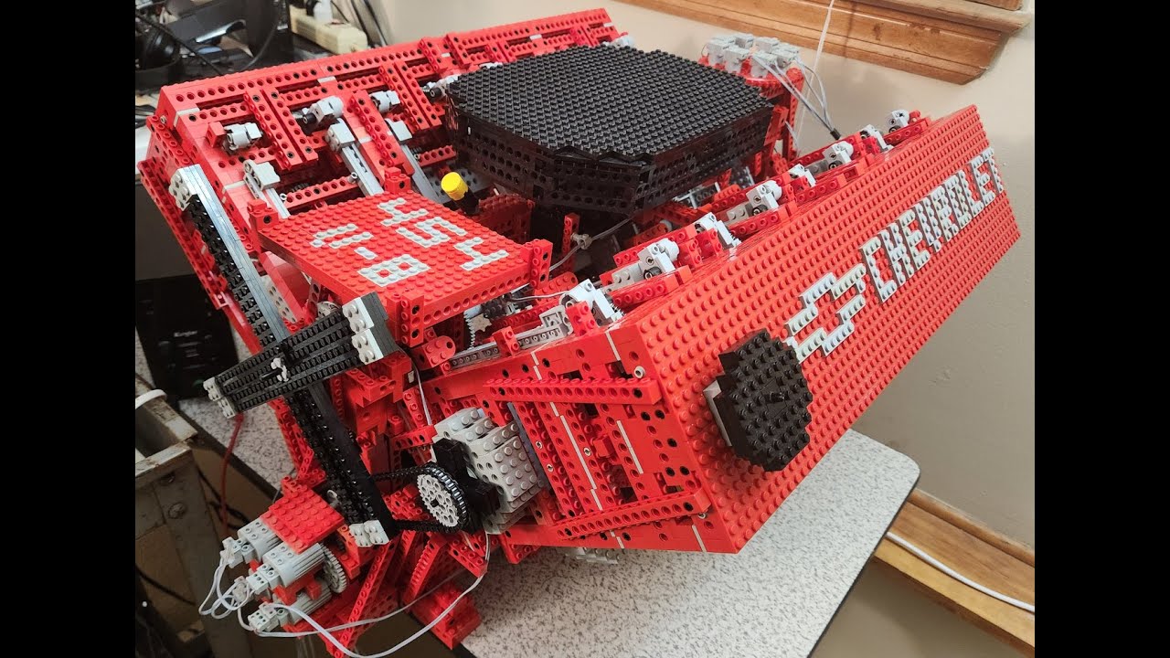 LEGO Chevrolet 454 V8 Engine and Manual Transmission