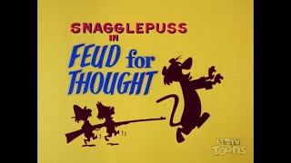 Snagglepuss - Feud For Thought 1961, 2025 Restoration Intro Outro, And Clips