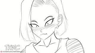 Krillin And 18 First Date.