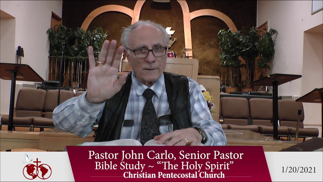The Holy Spirit Bible study ~ 1/20/21
