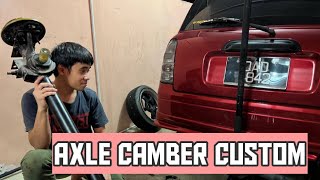 Axle Custom Camber Untuk Kelisa ?