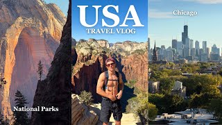 America Vlog Exploring Zion National Park, Utah & Chicago