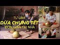 {Tết 2019} Hướng Dẫn Tự Làm Dừa Vàng Tài Lộc Chưng Tết Đơn Giản Tại Nhà