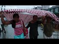Typhoon Ruby floods streets of Borongan, Tacloban