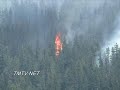 Springer Creek Forest Fire - Bomber Actions Fire!!! - TMTV