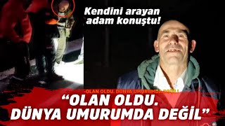 Kendini Arayan Adam Konuştu Olan Oldu Dünya Umurumda Değil