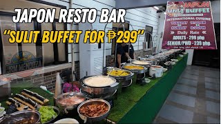 4K Japon Unli Buffet Resto Bar Food Tour Affordable Buffet Only 299 Unlimited Food Experience