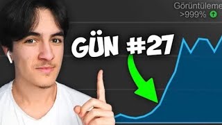 30 Gün Boyunca Youtube Shorts Videoları Yükledim Ve...