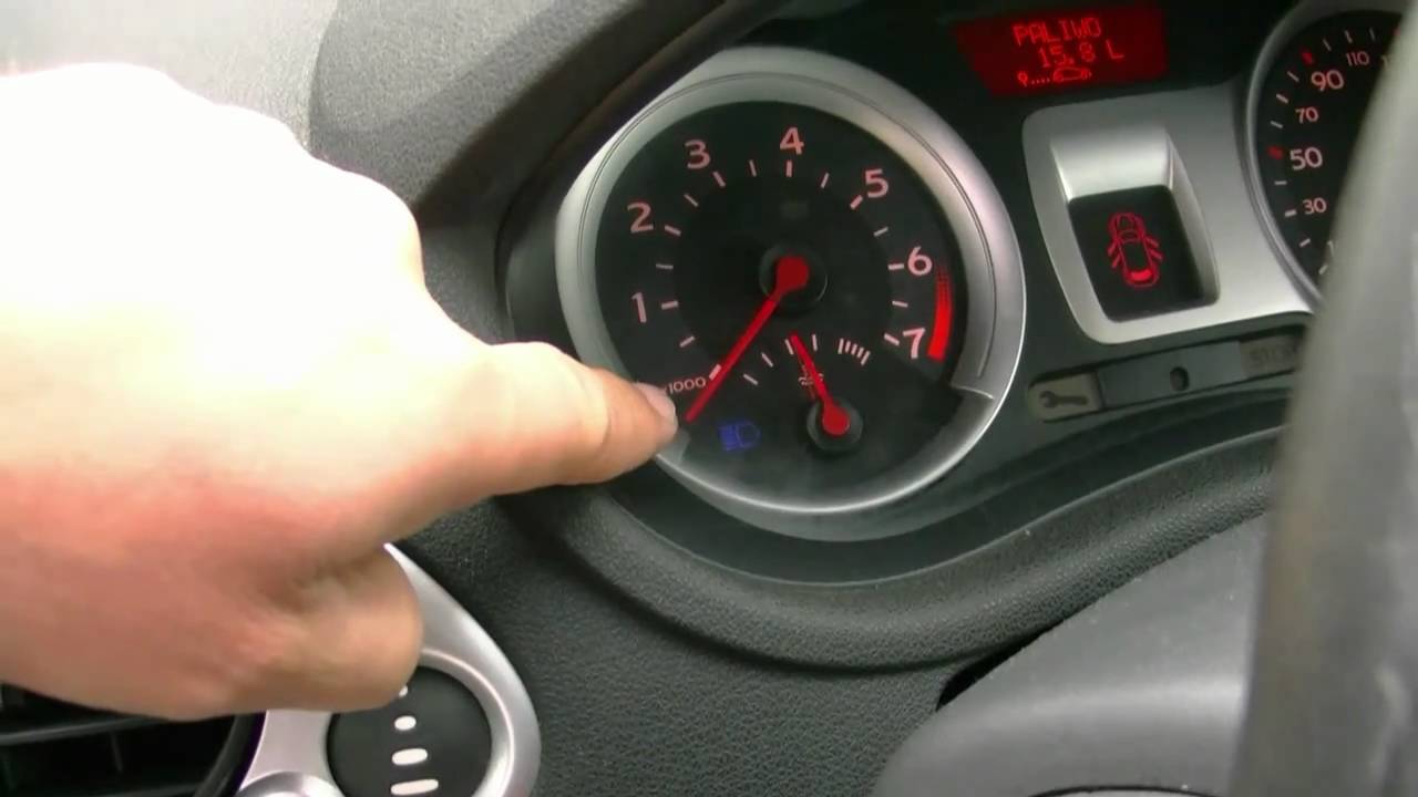Kontrolka świateł drogowych Renault Clio YouTube