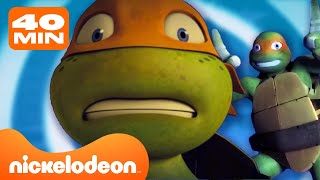 Черепашки-ниндзя | 30 минут самых крутых боев, розыгрышей и не только от Майки! | Nickelodeon