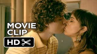 Treading Water Movie CLIP - Bathroom Kiss (2015) - Zoë Kravitz, Douglas Smith Drama Comedy HD