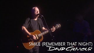 Watch David Gilmour Smile video