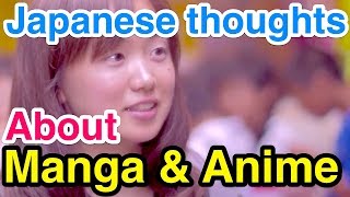 Ask Japanese about MANGA and ANIME (their voices) | Dragonball - One Piece - Totoro - Naruto