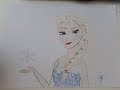 How to draw Frozen from Elsa.Karlar Ülkesi Elsa Çizimi (D. P.), Draw Çizim, Kalestukella