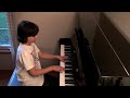 Maple Leaf Rag & Heliotrope Bouquet & An original composition on piano