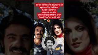 Ferdi Tayfurdan Ayrılan Necla Nazır Kadir İnanır Ile Nişanlandı