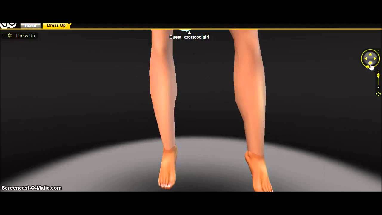 How to make your imvu Avi naked for less than 1000 credits 