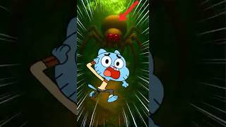 Gumball Kämpft Gegen Eine Spinne